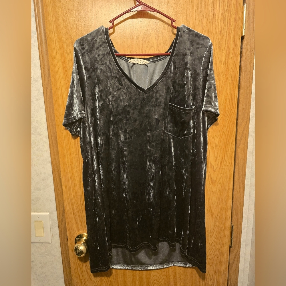Anthropologie | Spring + Mercer | Velvet Legging Tee